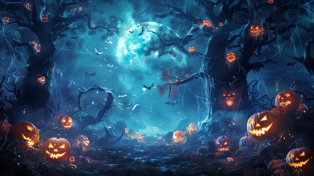 Halloween Themed Background