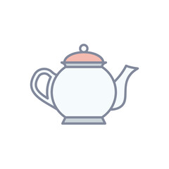 Teapot vector icon