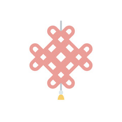 Obraz premium Knot vector icon