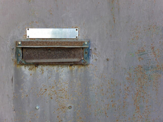 rusty letterbox