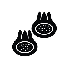 Chinese Bread vector icon