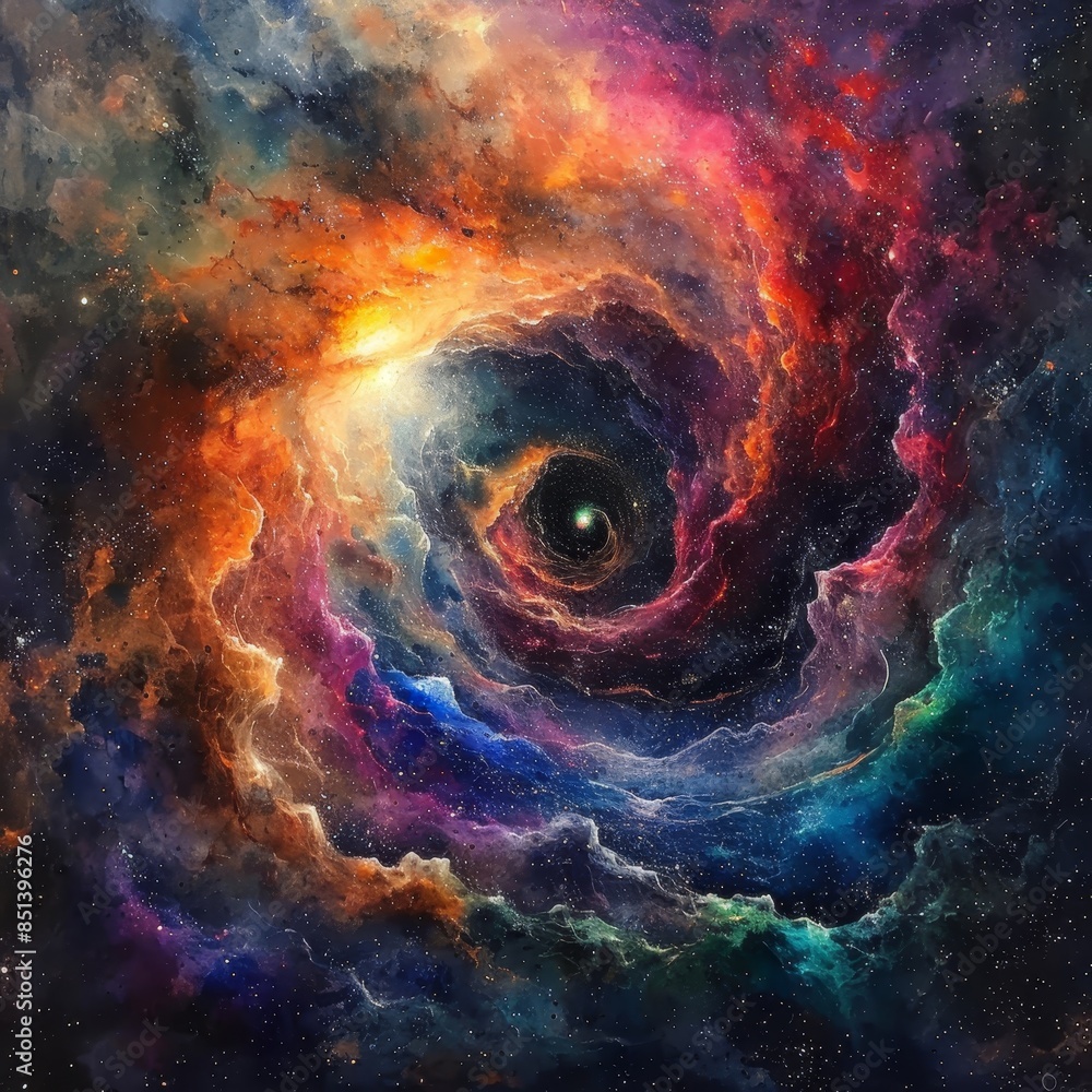 Canvas Prints cosmic vortex