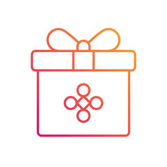 Gift vector icon
