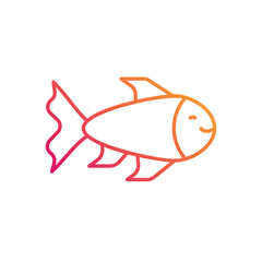 Fish vector icon