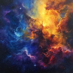 Nebula's Cosmic Glow