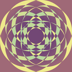 Gradient Decorative Texture Shape