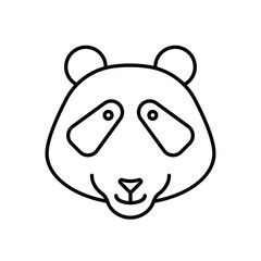 Panda vector icon