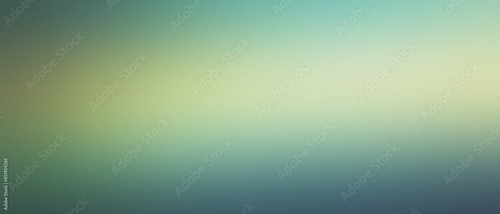 Poster abstract gradient background with soft colors of blue, green, and yellow for modern design and creat