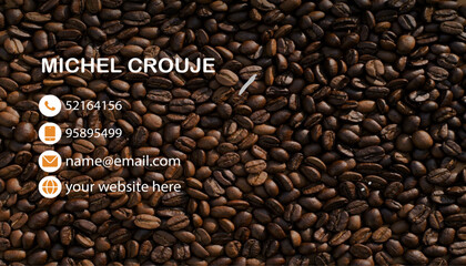 coffe shop card