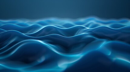 mesh wave on a gradient background, representing a fusion of art and science
