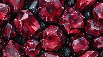 luxury precious crystals background