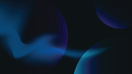 abstract gradient blue background with glowing lines