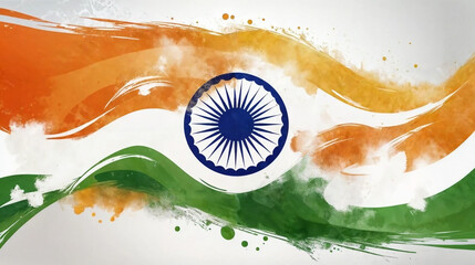 indian national flag illustration, Independence day 