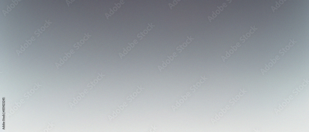 Poster abstract gradient background with smooth transition from dark to light gray tones, blurred noise and