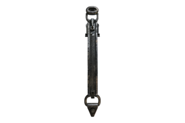 Iron zip isolated on transparent background