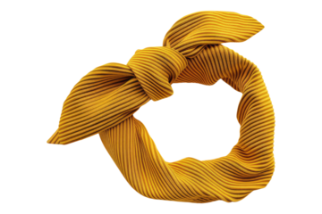 Knotted headband isolated on transparent background