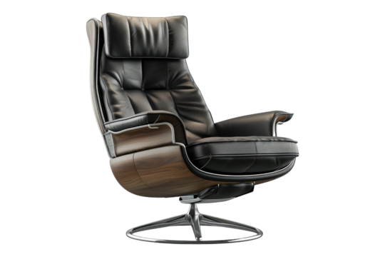 Prestige flex chair isolated on transparent background - Powered by Adobe