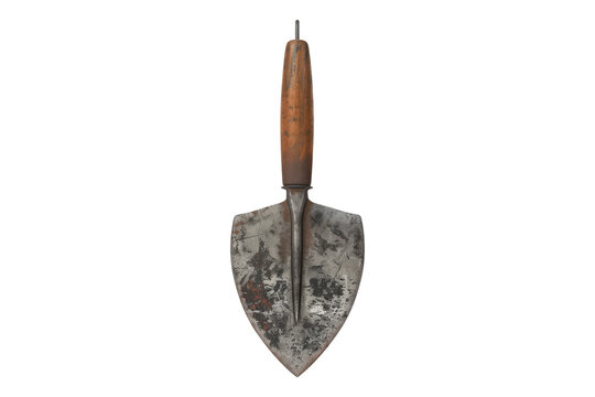 Trowl tool isolate on transparent background