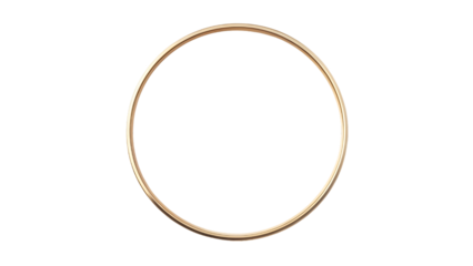 circle decorative frame isolated on white background