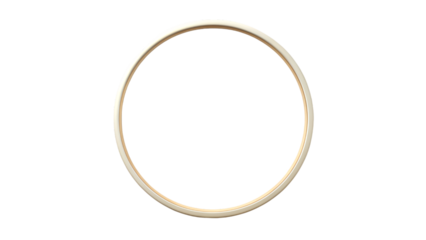 circle decorative frame isolated on white background