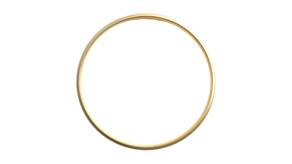 circle decorative frame isolated on white background