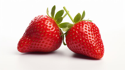 strawberry isolated on white background