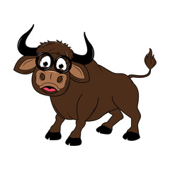 cutr cartoon bull
