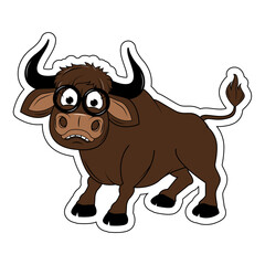 cutr cartoon bull