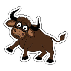 cutr cartoon bull