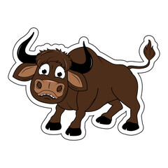 cutr cartoon bull