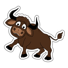 cutr cartoon bull