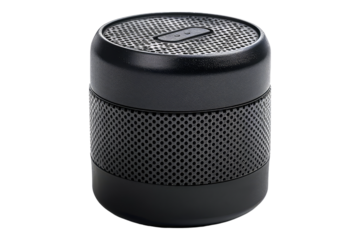 Water prof blue tooth speaker isolated on transparent background