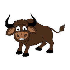 cutr cartoon bull