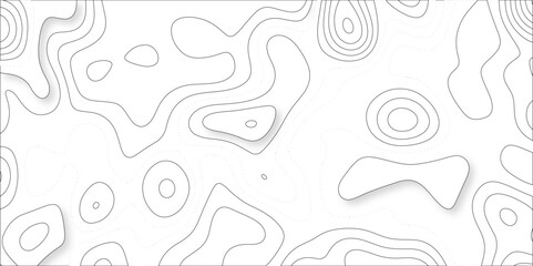 Abstract lines background. Contour maps. Vector illustration. The stylized height of the topographic map contour in lines and contours isolated on transparent. technology topo landscape grid map text.