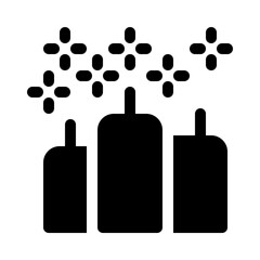 celebrate glyph icon