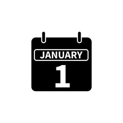 january 1st concept line icon. Simple element illustration. january 1st concept outline symbol design.