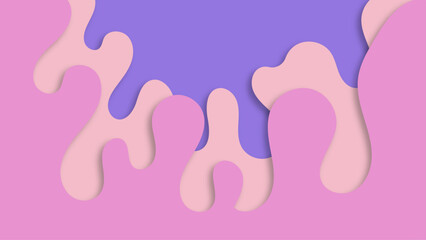 Modern abstract background. Gradient paper art background