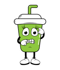 Drinking Cup Cartoon