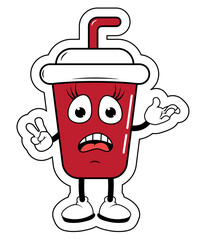 Drinking Cup Cartoon