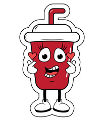 Drinking Cup Cartoon