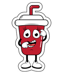 Drinking Cup Cartoon