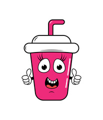 Drinking Cup Cartoon