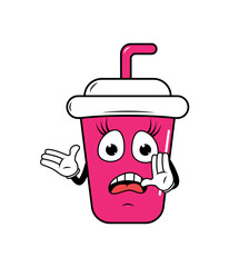 Drinking Cup Cartoon
