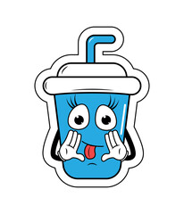 Drinking Cup Cartoon