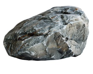 stone isolated on white background