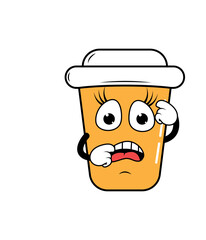Drinking Cup Cartoon