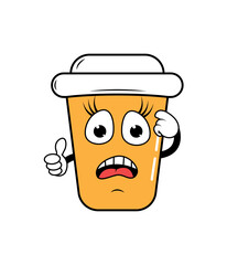 Drinking Cup Cartoon