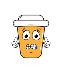 Drinking Cup Cartoon