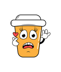 Drinking Cup Cartoon