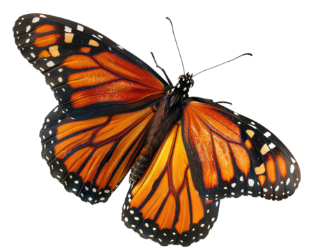 butterfly isolated on white background